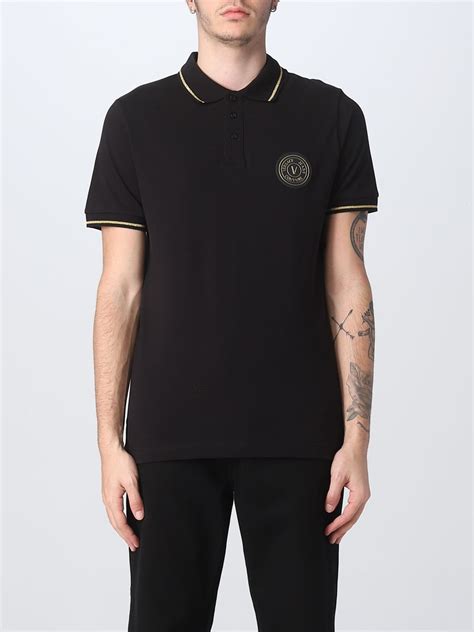 versace jeans couture v2 dress shirt|Versace Jeans Couture polo shirt.